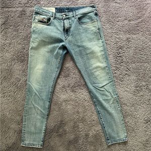36x32 Diesel slim acid wash jeans